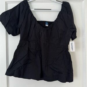 Old Navy Elegant Black Blouse